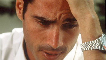 Depressed man Man in depression thinking